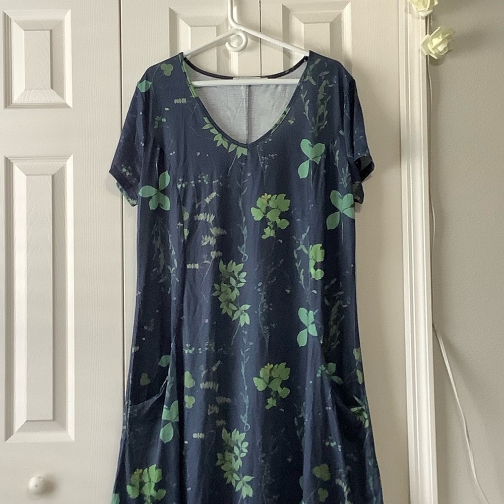 Misslook Floral Dress w/ Pockets